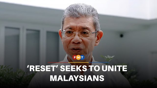 Hamzah’s ‘Reset’ seeks to unite Malaysians beyond party lines