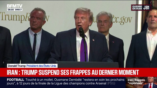 Les raisons qui ont poussé Donald Trump à renoncer à frapper l'Iran
