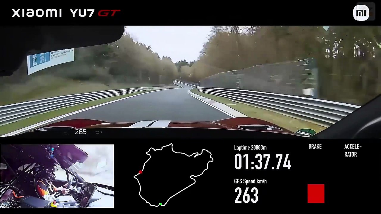 Xiaomi YU7 GT setzt neue SUV-Benchmark auf dem Nürburgring