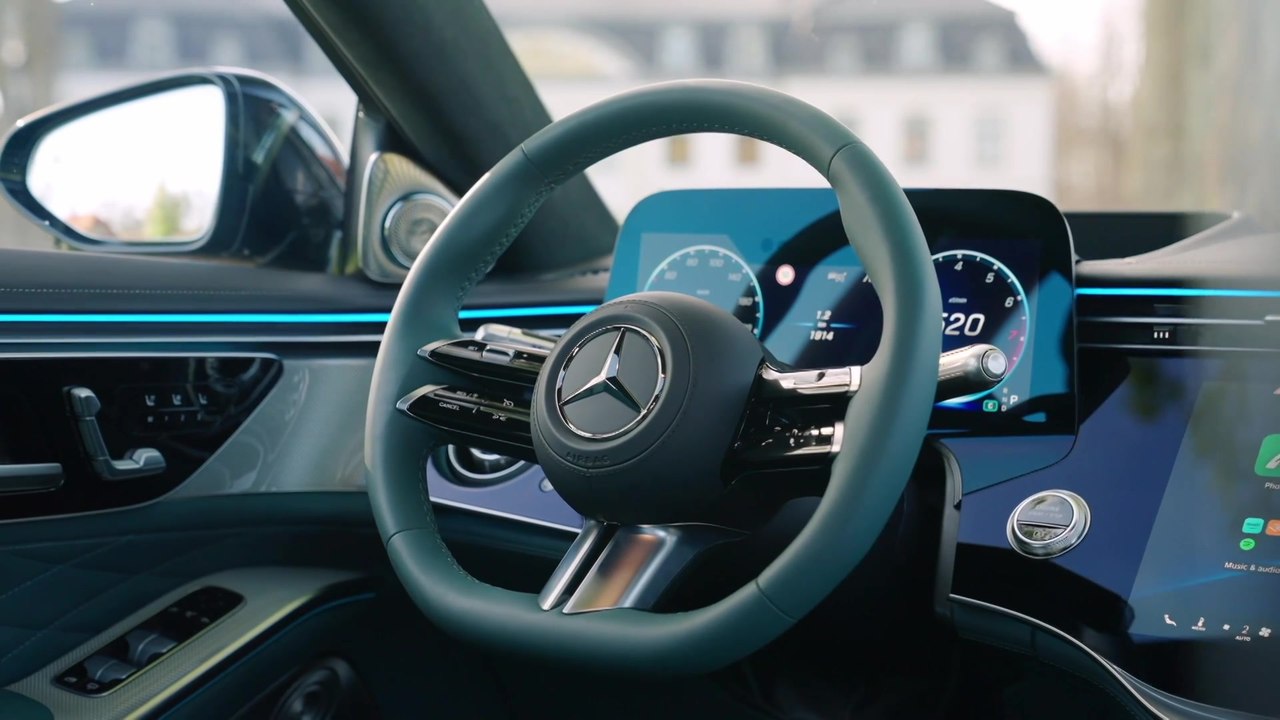 Die neue Mercedes-Benz S-Klasse - Hervorragendes Fahrverhalten unter allen Bedingungen dank intelligenter Dämpfung