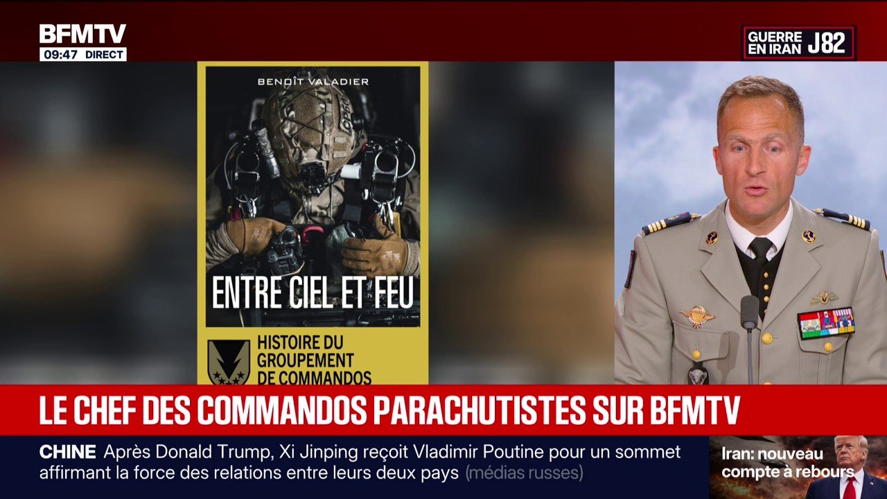 "Nous avons une armée qui est complète et polyvalente", estime le chef du groupement de commandos parachutistes Benoît Valadier