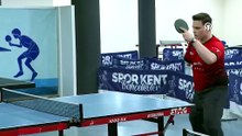 Engelli masa tenisçi, milli takımda şampiyonluk için ter döküyor | Ajansspor | AA