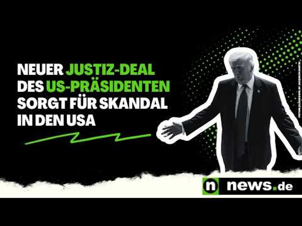 Donald Trump: Neuer Justiz-Deal des US-Präsidenten sorgt für Skandal in den USA