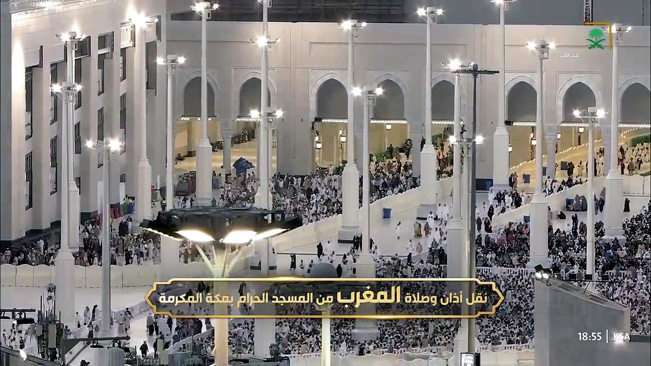 أذان المغرب للمؤذن سهيل حافظ 2 ذوالحجة 1447هـ ا...