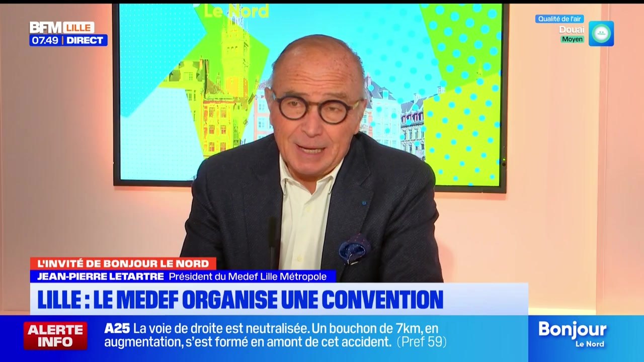 L'invité de Bonjour Lille du mardi 19 mai 2026 - Jean-Pierre Letartre