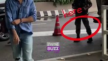Respect: Varun Dhawan greets our heroes with a namaste at Mumbai airport