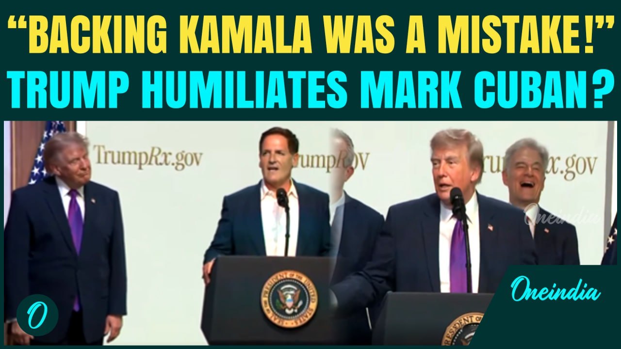 “HE MADE A BIG MISTAKE!” Trump JABS Mark Cuban After Kamala Endorsement Question BACKFIRES