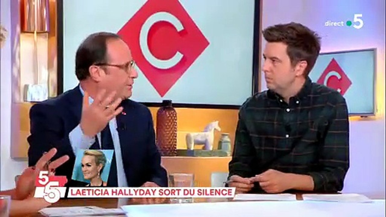 2020 - Johnny Hallyday - François Hollande Revient sur les Obsèques Nationales dans “C à Vous” (France 5, 20 Février)