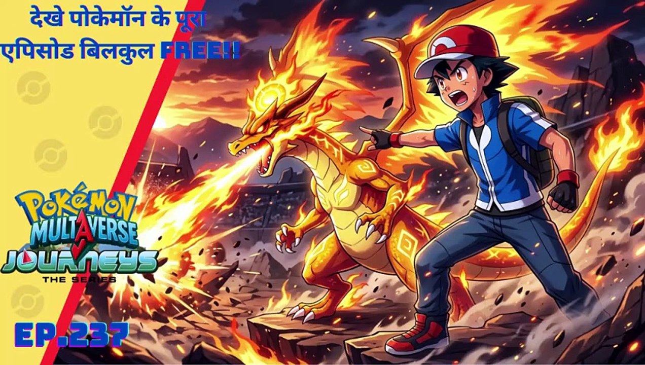 Pokemon multiverse journeys ep- 237 New Evil team has appeared Ash comeback #pokemon #hindi #pikachu