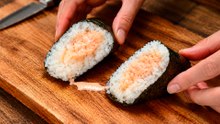 Easy Japanese Onigiri With Mentaiko Mayo
