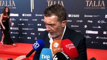 Antonio Banderas: “Si yo estuviera arruinado, no les habría subido el sueldo a mis trabajadores un 18% como les acabo de hacer”