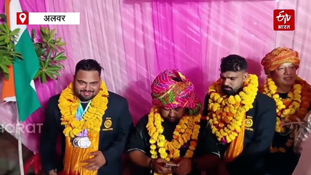 बढ़ाया देश का मान: एशियन जूनियर पावरलिफ्टिंग में राजस्थान का जलवा, अलवर के दो खिलाड़ियों ने जीता सिल्वर