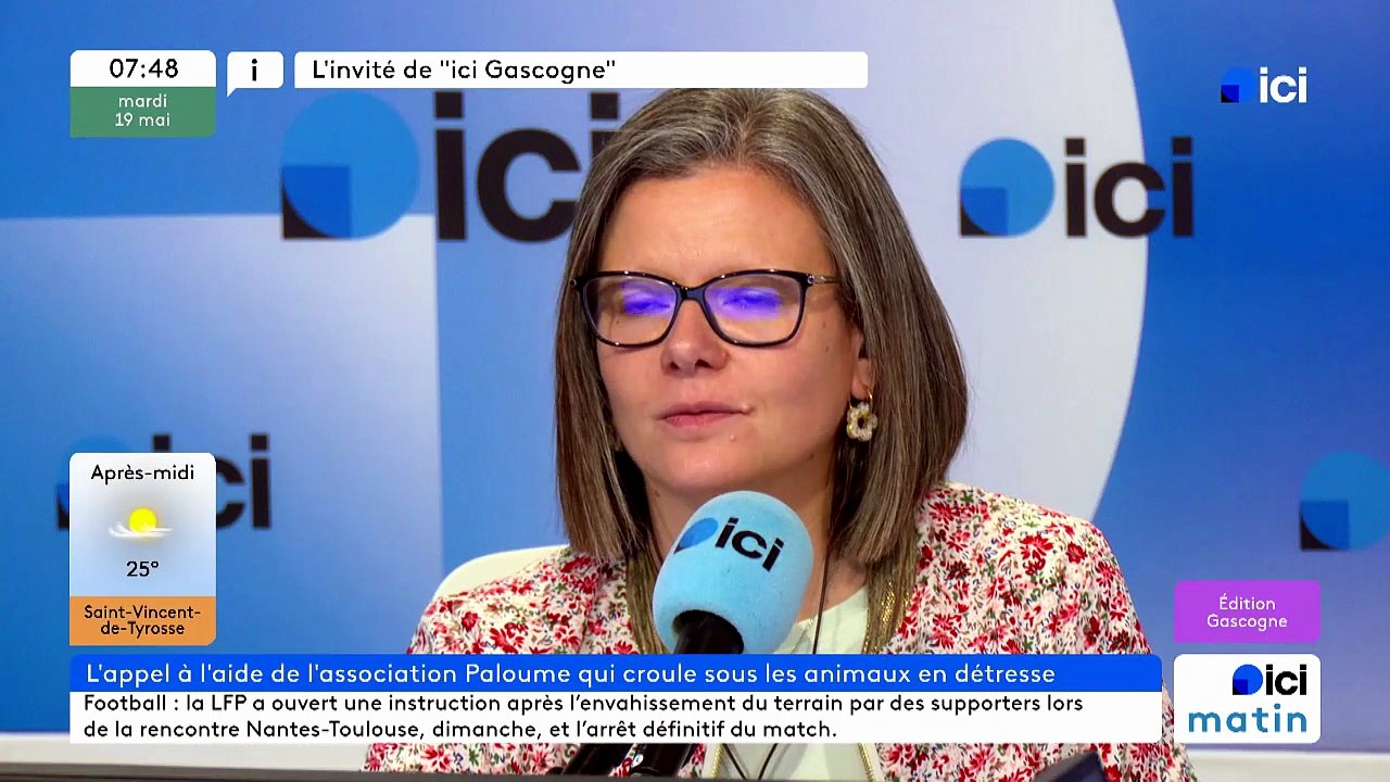 Gabriel Jegou du Centre Paloume invité de ici Gascogne matin 2026-05-19