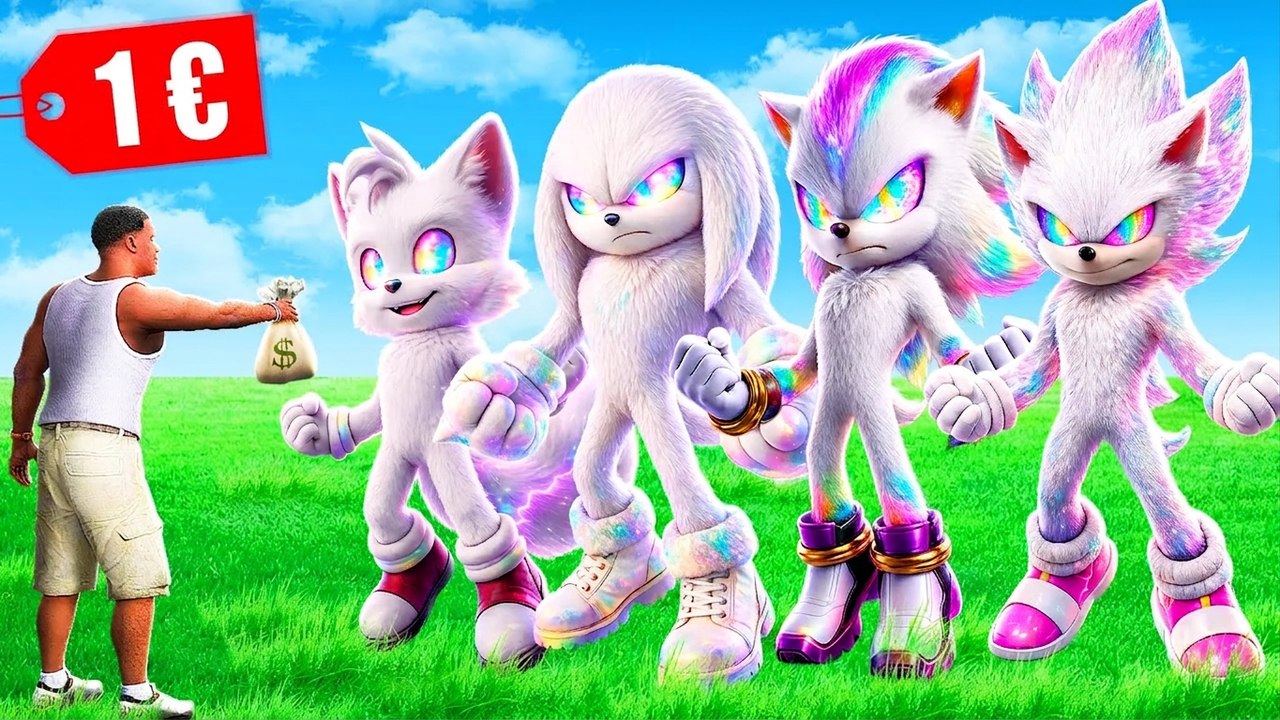 J’achète TOUS les personnages Hyper Sonic pour 1$ dans GTA 5 ! (Incroyable)