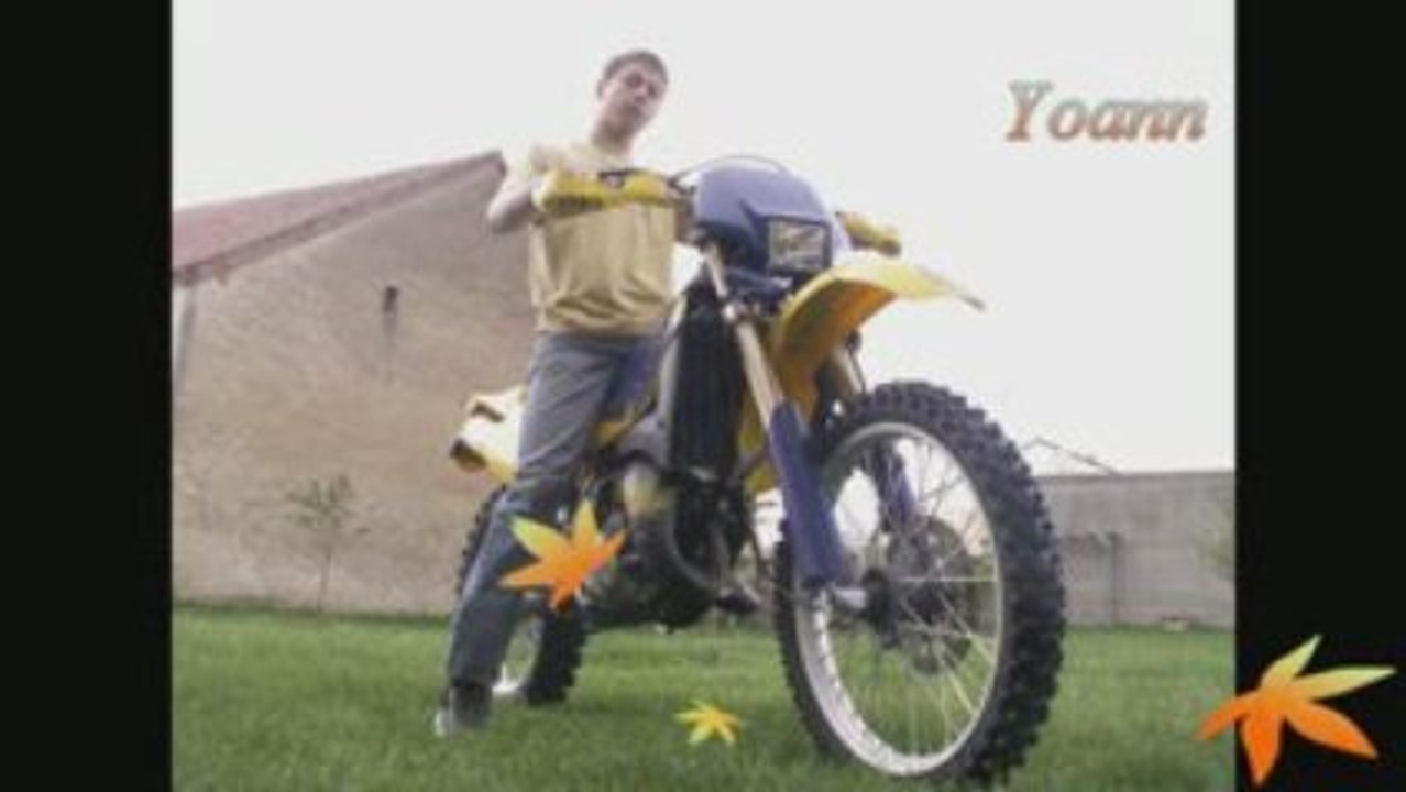 Moto à Izeure Yoann