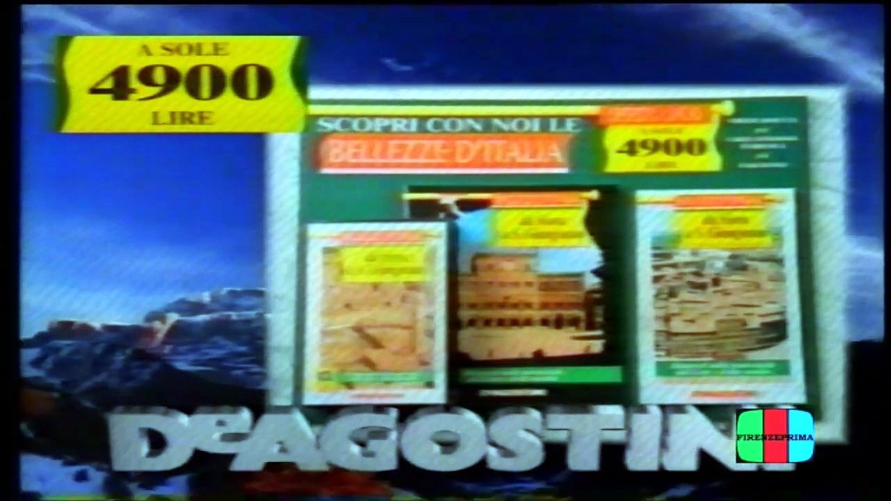 Sequenza spot pubblicitari in onda l'8 Settembre 1994