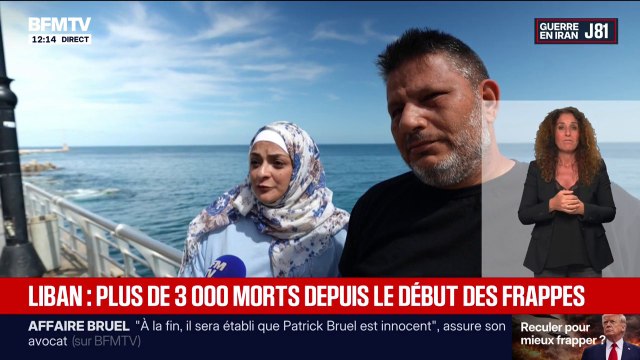 Ces Libanais demandent à ce que les frappes israéliennes sur le sud du Liban cessent