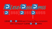 ≋ { {COBT}} of Official { COINBASE WALLET™)TECH SUPPORT …1[858}↩355↩4955 (5)