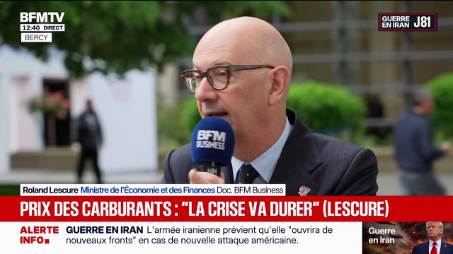 Prix des carburants: La crise va durer , assure Roland Lescure