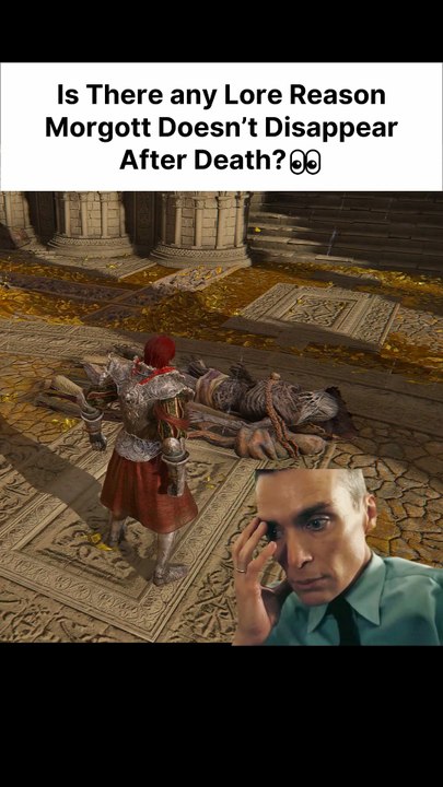 Why Doesn’t the Erdtree Take Morgott After Death? 💔 #eldenring #shorts#eldenring