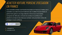 Acheter voiture Porsche d'occasion en France