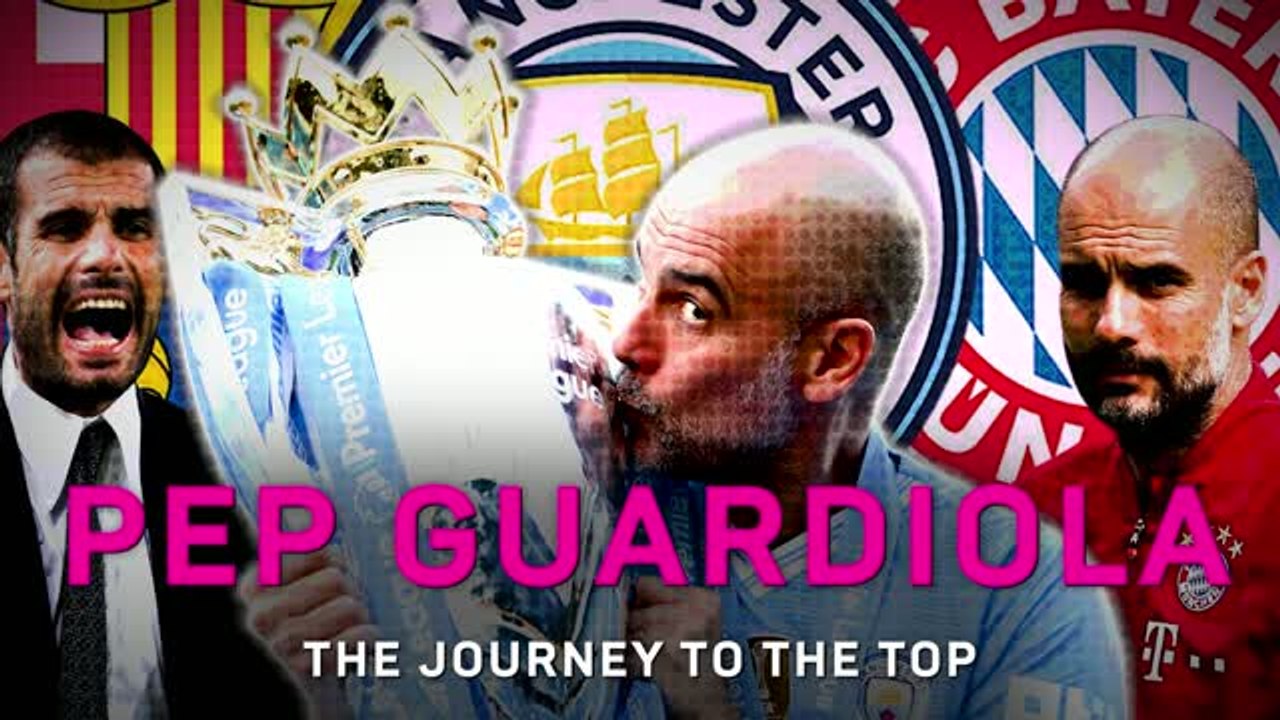 Pep Guardiola's journey to the top