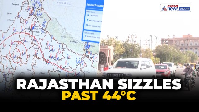 Jaipur: Heatwave Grips Rajasthan, Mercury Crosses 44°C In Western Districts