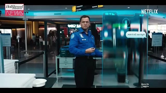 Taron Egerton and Jason Bateman Battle it Out in Netflix's 'Carry-On' Trailer | THR News Video [Full Movie]