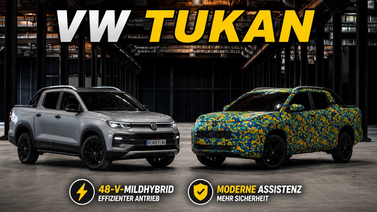 Volkswagen Tukan: Erste Infos zum neuen MQB-Pick-up aus Brasilien