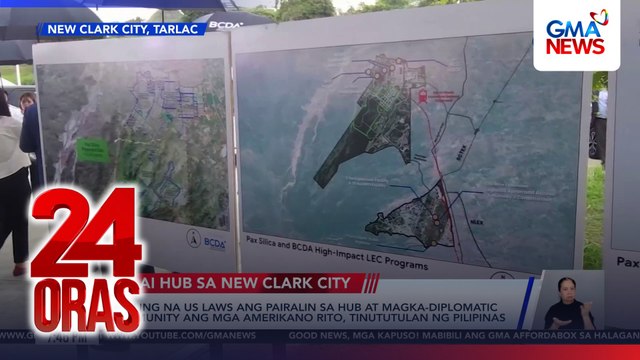 Hiling ng U.S. laws ang paiiralin sa hub at magka-diplomatic immunity ang mga Amerikano rito, tinutulan ng Pilipinas | 24 Oras