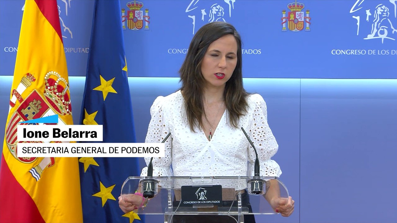 Belarra: "La derecha le tiene muchas ganas a Zapatero"