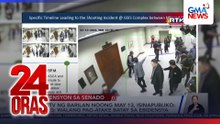 CCTV ng barilan noong May 13, isinapubliko; DILG – Walang pag-atake batay sa ebidensya | 24 Oras