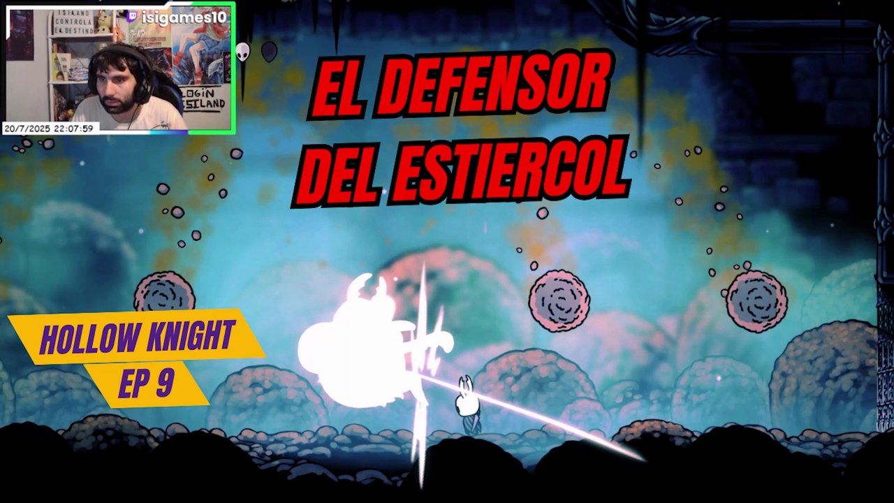 Hollow Knight Derrotamos al Defensor del Estiercol y otro jefe poderoso  Ep 9