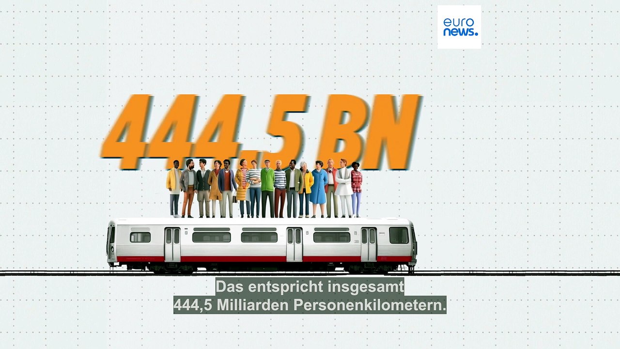 Wo werden die meisten Bahnkilometer gefahren?