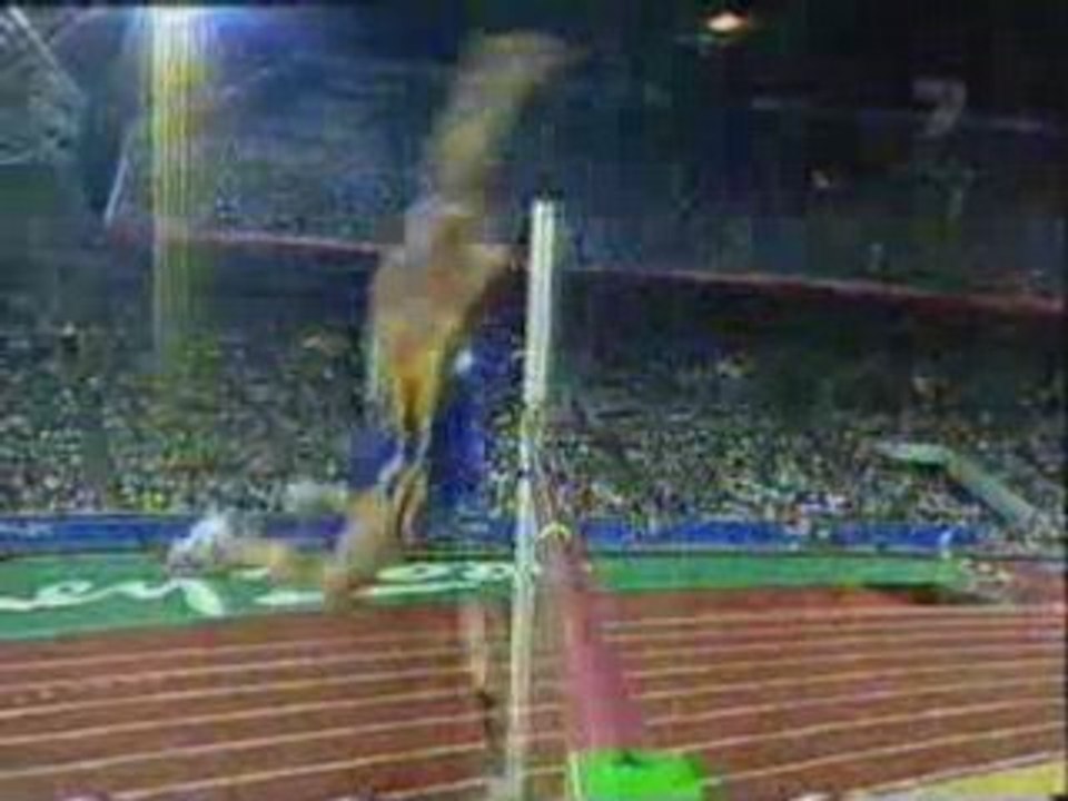 Saut à la perche douloureux