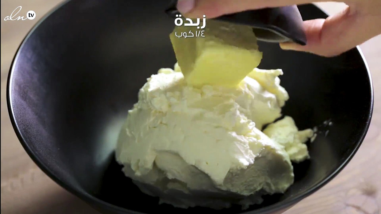 طريقة عمل كرة التشيز كيك