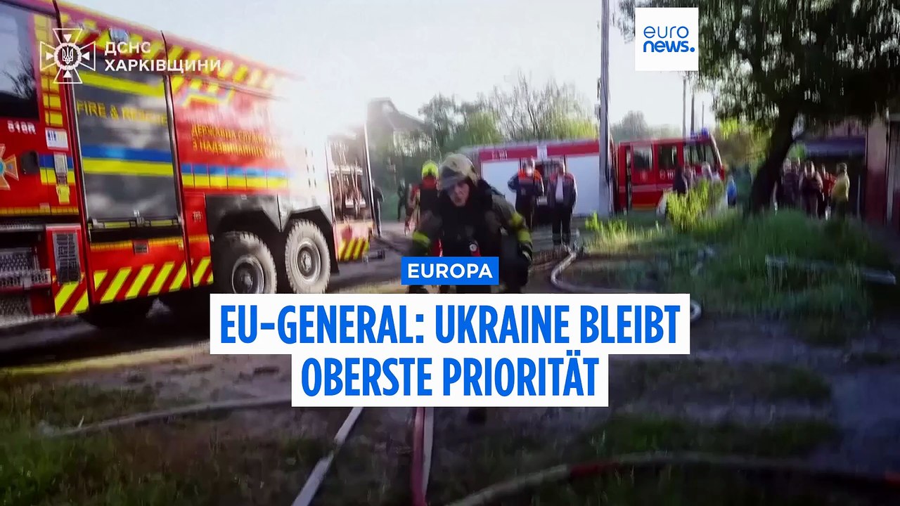 'Die Ukraine hat für uns oberste Priorität' - EU-Militärchef zu Euronews