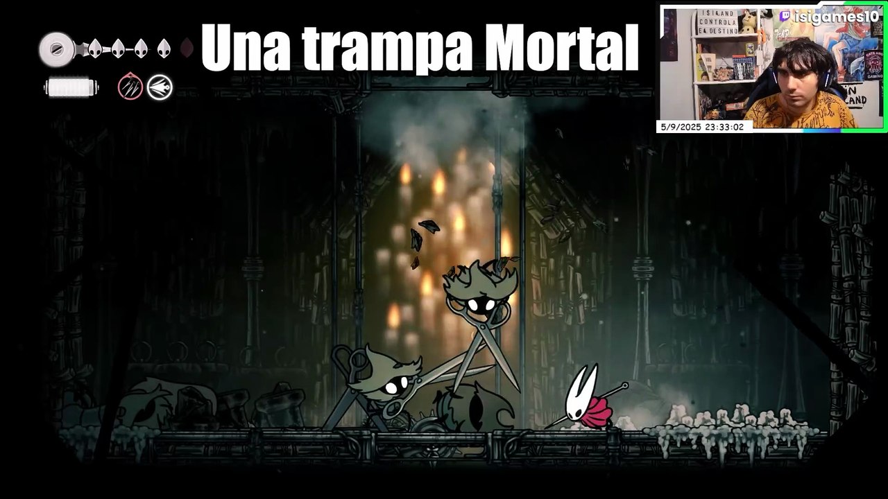 Hollow Knight Silksong Exploramos Páramo Gris y conseguimos el Blasón de la Parca  Ep 9