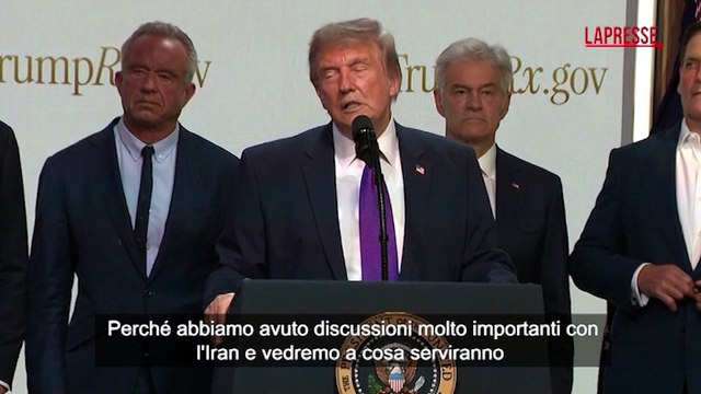 Iran, Trump: In corso negoziati seri, sospeso attacco
