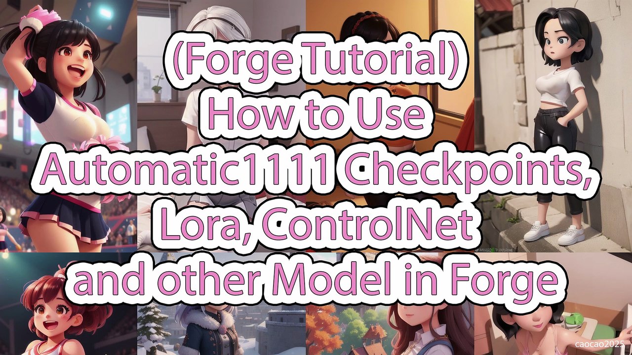 Save Disk Space! Share Automatic1111 Models, LoRAs, and ControlNet with WebUI Forge