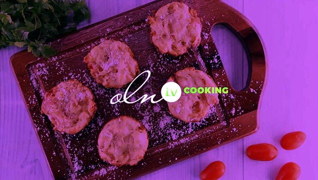 طريقة عمل مافنز الحبش و جبنة البارميزان