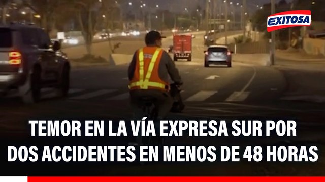Dos accidentes en menos de 48 horas en la Vía Expresa Sur