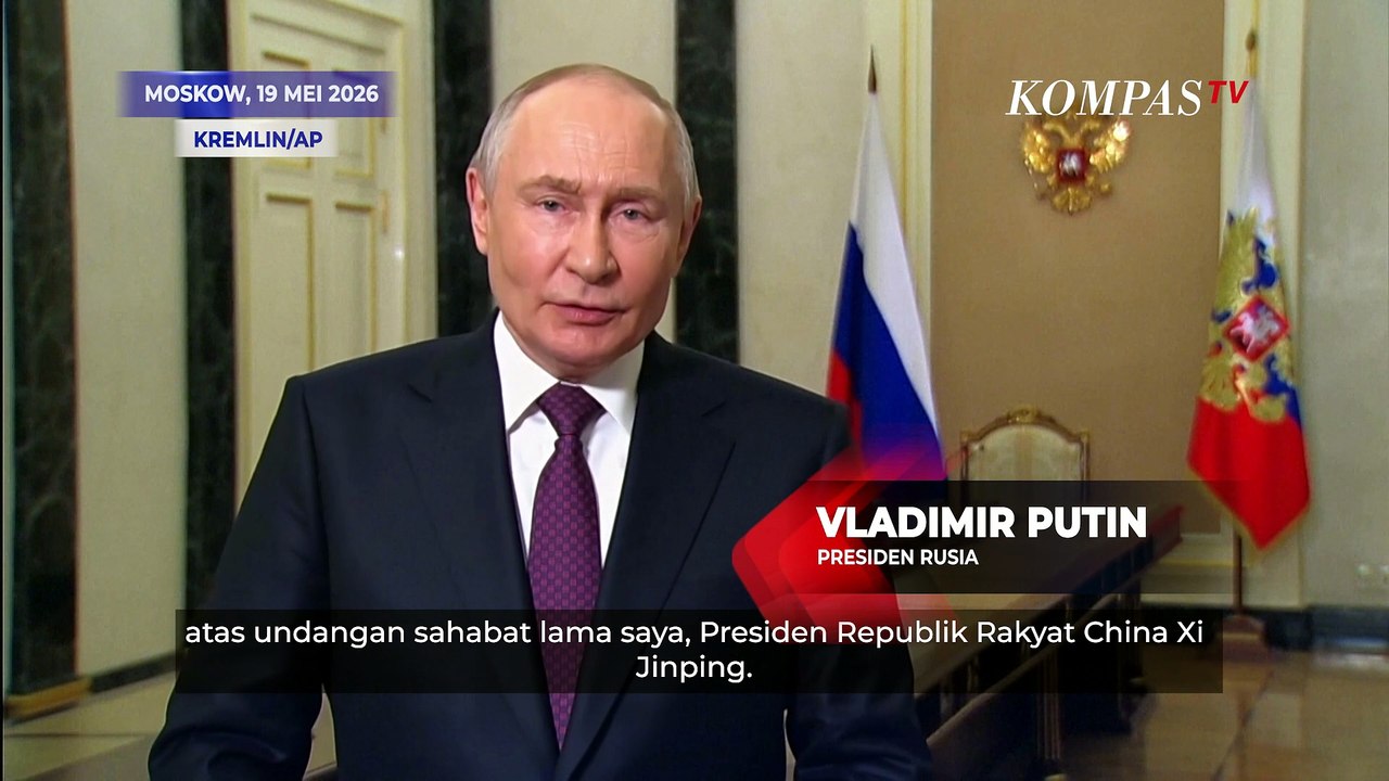 Jelang Bertemu Xi Jinping, Inilah Momen Putin Puji Hubungan Rusia-China