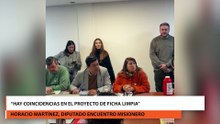 Hay coincidencias en el proyecto de ficha limpia
