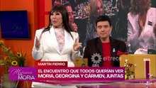 Moria Casán contó qué le dij Georgina Barbarossa cuando la abrazó 1