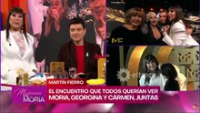 Moria Casán contó qué le dijo al oído Gergina Barbarossa cuando la abrazó 2