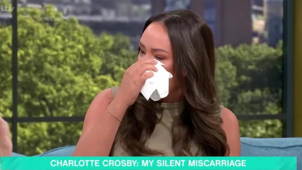 Charlotte Crosby breaks down in tears as she opens up on silent miscarriage