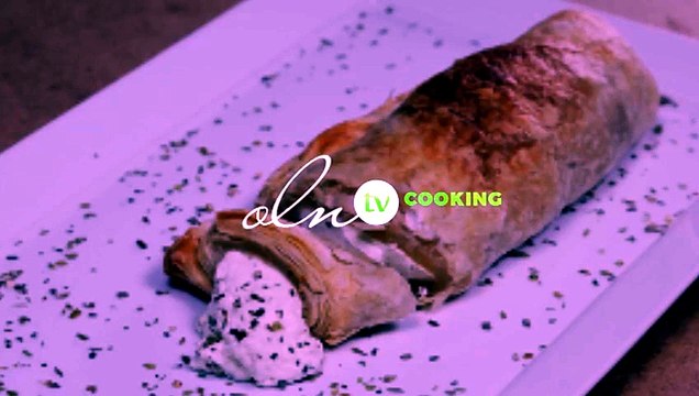 طريقة عمل البف باستري بجبنة الماعز بمكونين فقط