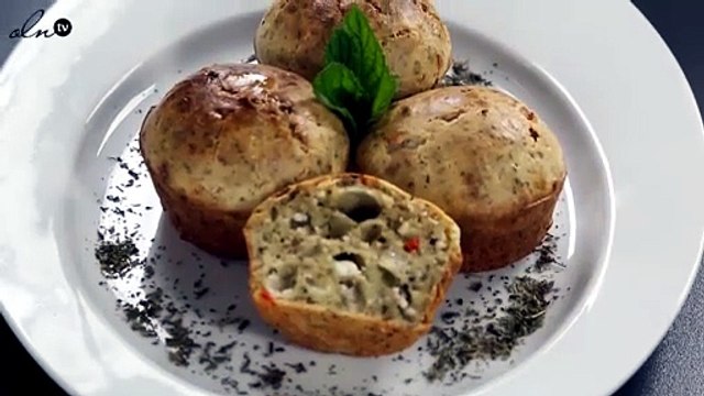 طريقة عمل مافن بجبنة الفيتا