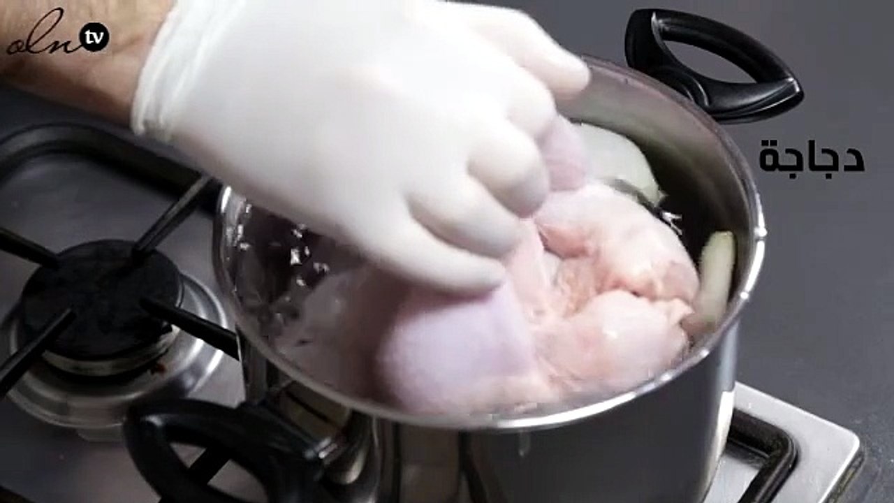 طريقة عمل  دجاج مشوي بالثوم والليمون